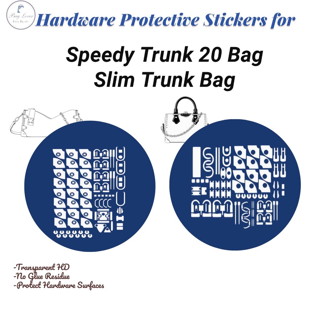 Bag Lover | Hardware Protection Sticker For Speedy Trunk 20 / Slim ...