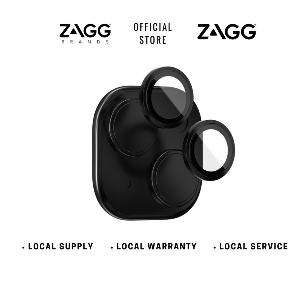 ZAGG Glass Premium Camera Lens for iPhone 15 Series Black Shopee