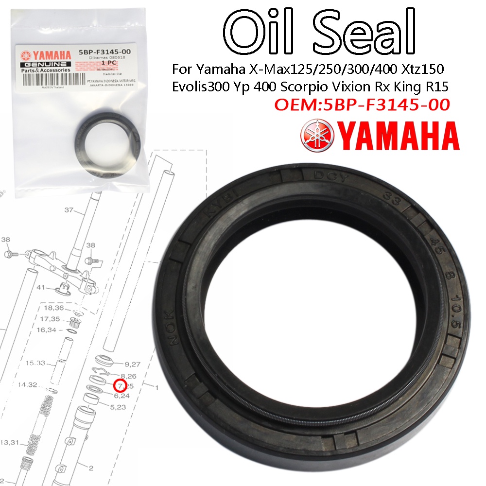 yamaha r15 v3 fork oil seal price