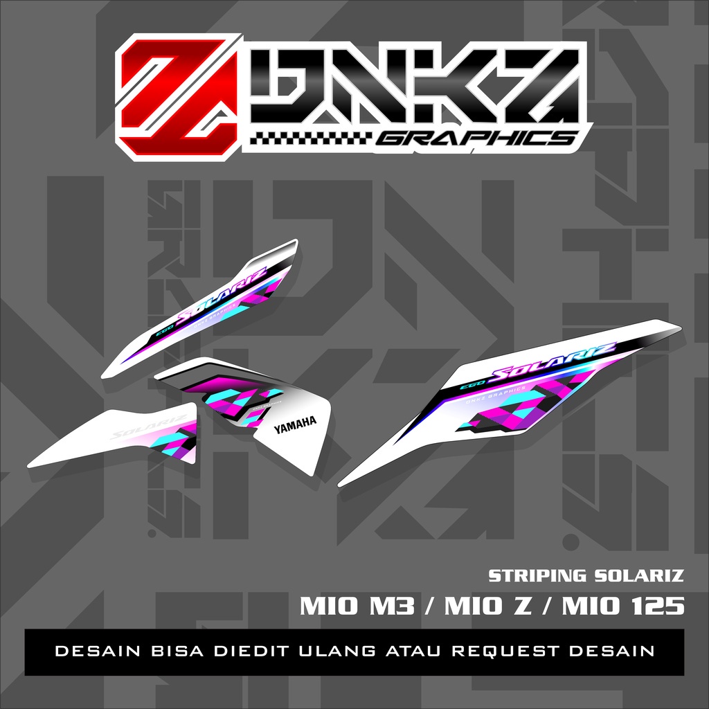 Mio M3/Z Sticker Mio M3/Z Premium Solariz Standard DNKZ Standard ...