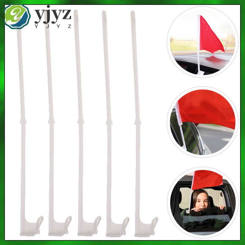 Rv Flag Pole Car Window Flagpole Mount Custom Holder Banner Bracket