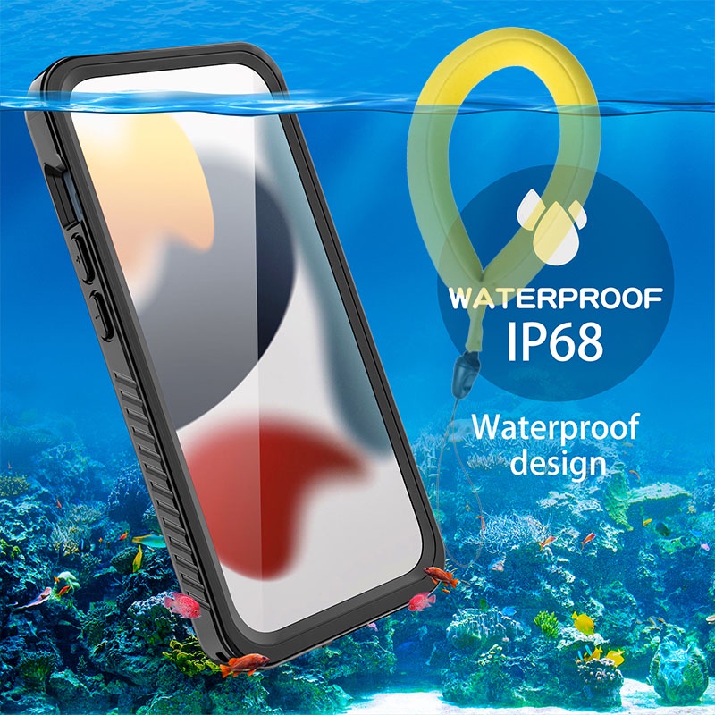 IP68 Waterproof Case for iPhone 11 12 13 14 15 16 Pro Max XR XS Casing