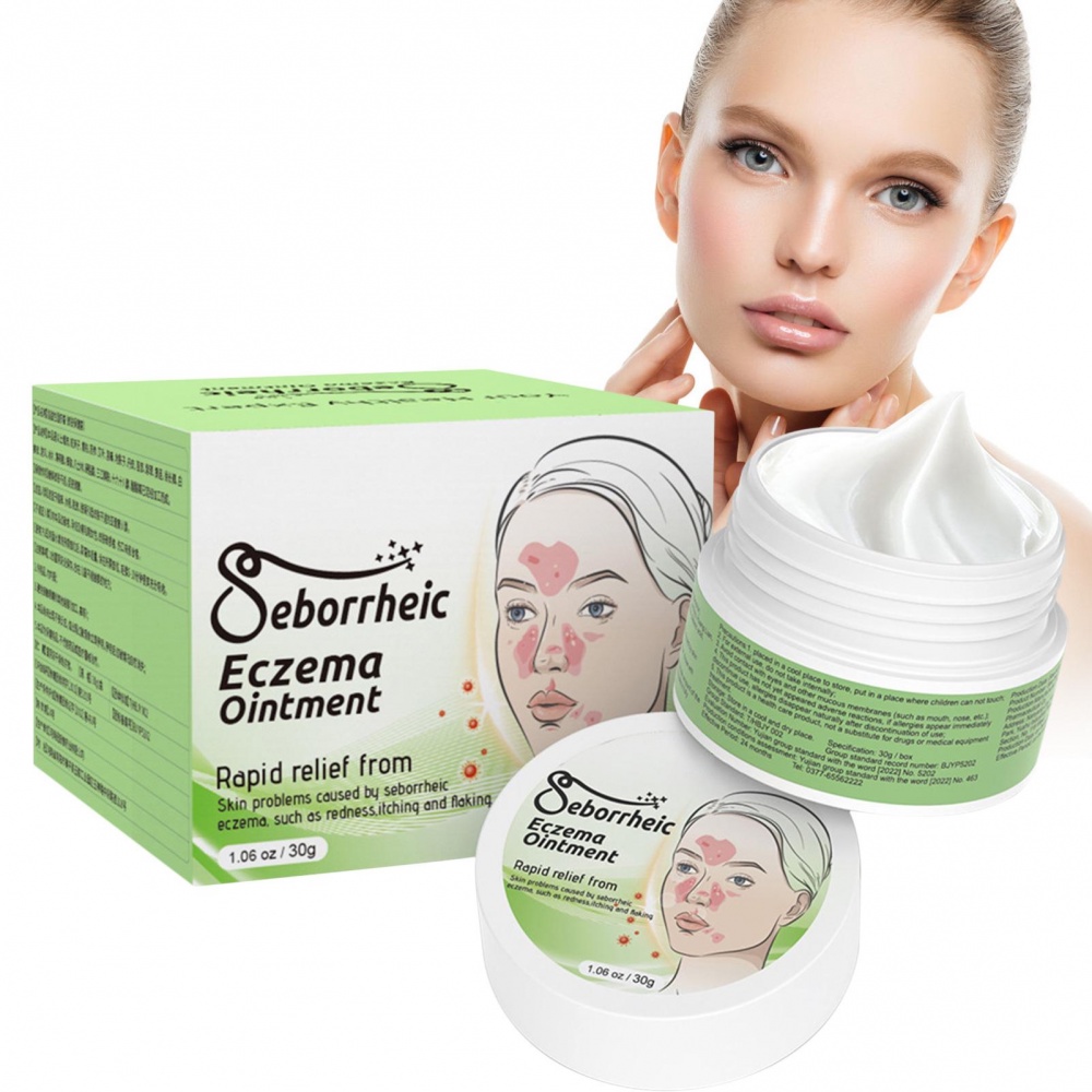 Seborrheic Dermatitis Cream, Scalp Treatment for Folliculitis, Psoriasis, Ringworm, Jock Itch
