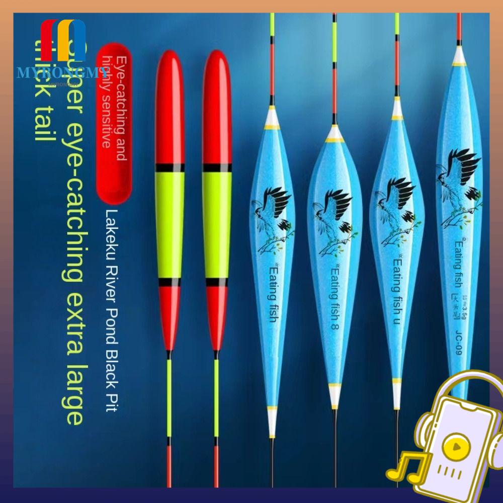 MYRONGMY Fishing Lure Float, Slip Drift Tube Eyecatching triangle tail