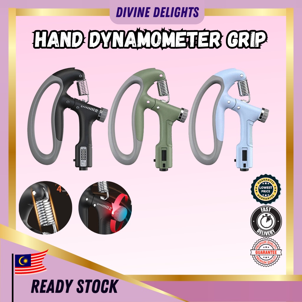 Hand Dynamometer Grip Hand Pain Relief Manipulated By the Hand and