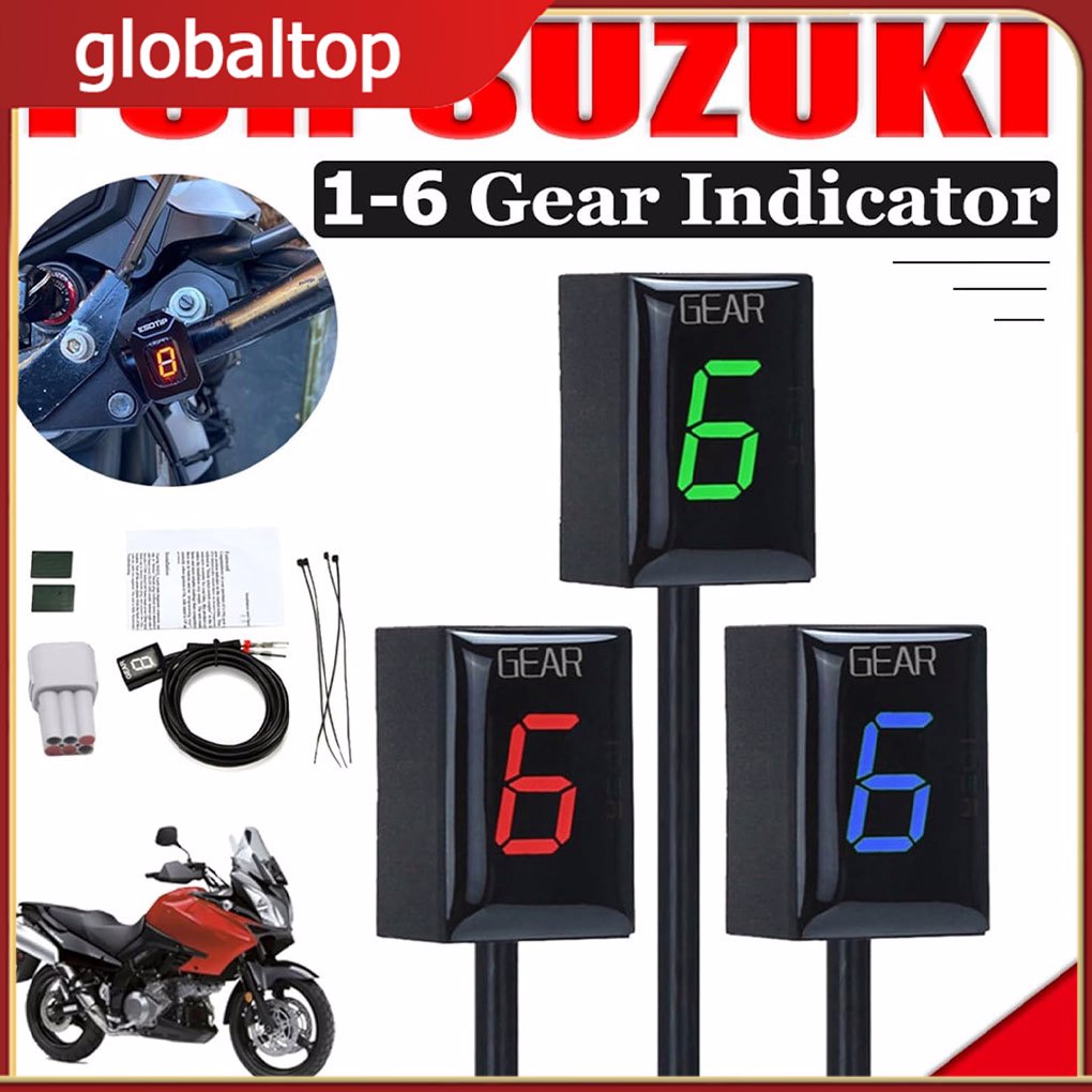 1/2/3 Speed Gear Motorcycle Display Motorcycle Gear Indicator Gear