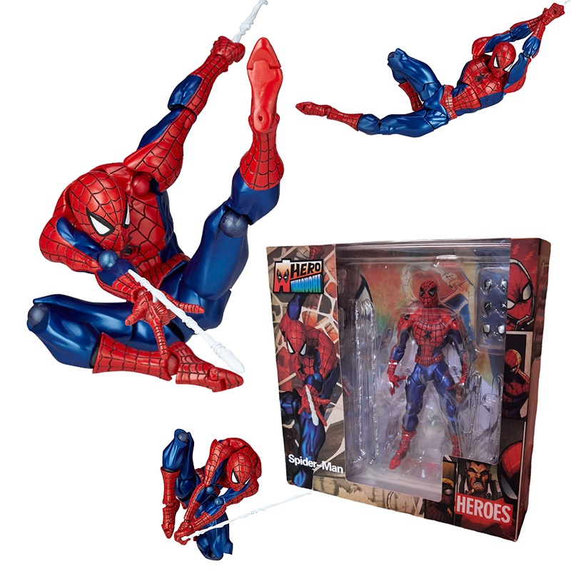 Marvel Kaiyodo Revoltech Amazing Yamaguchi Spider-Man Ver.2.0