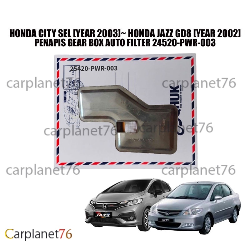 HONDA CITY SEL [YEAR 2003]~ HONDA JAZZ GD8 [YEAR 2002] PENAPIS GEAR BOX ...