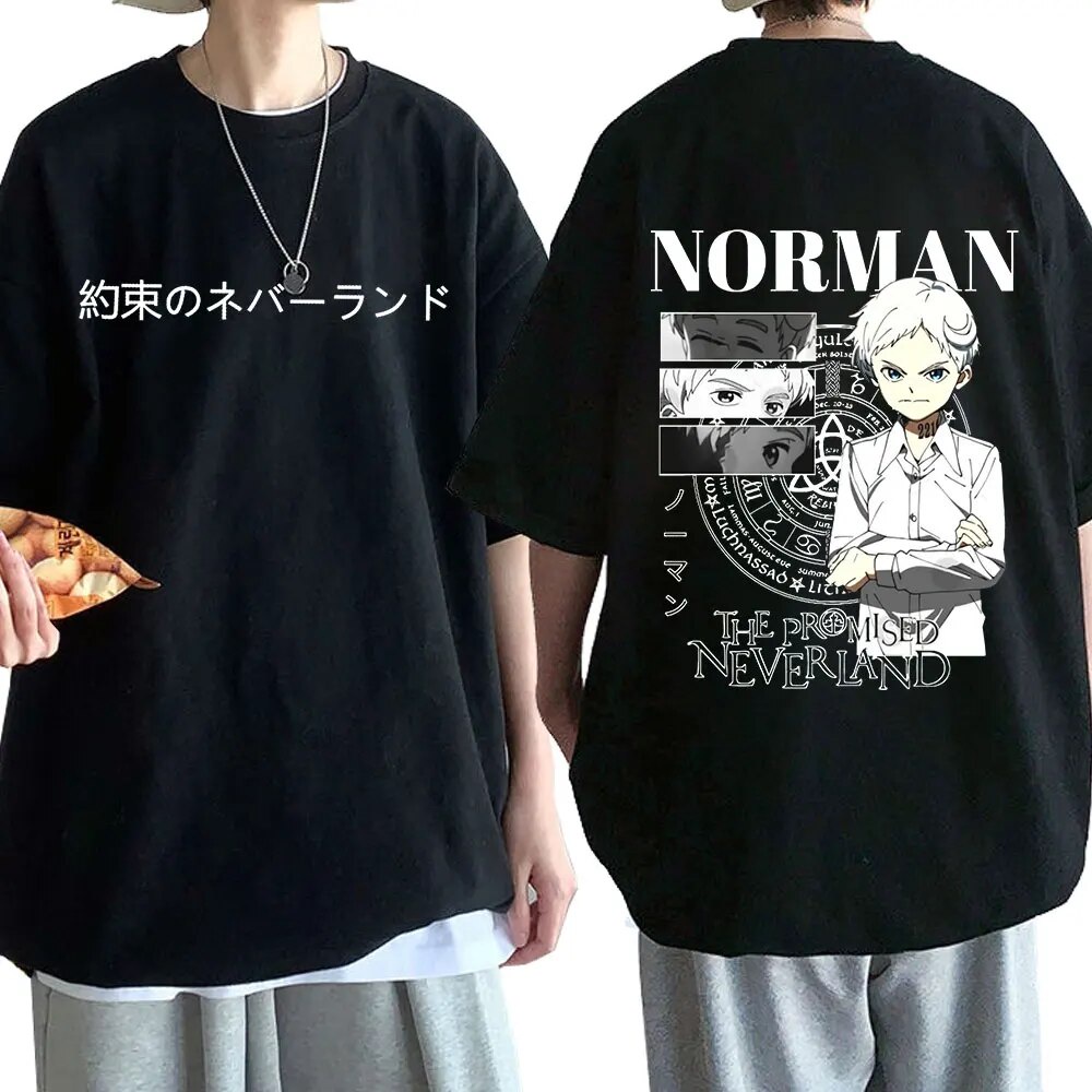 Japan Anime The Promised Neverland T Men Manga Emma Norman Ray Double ...