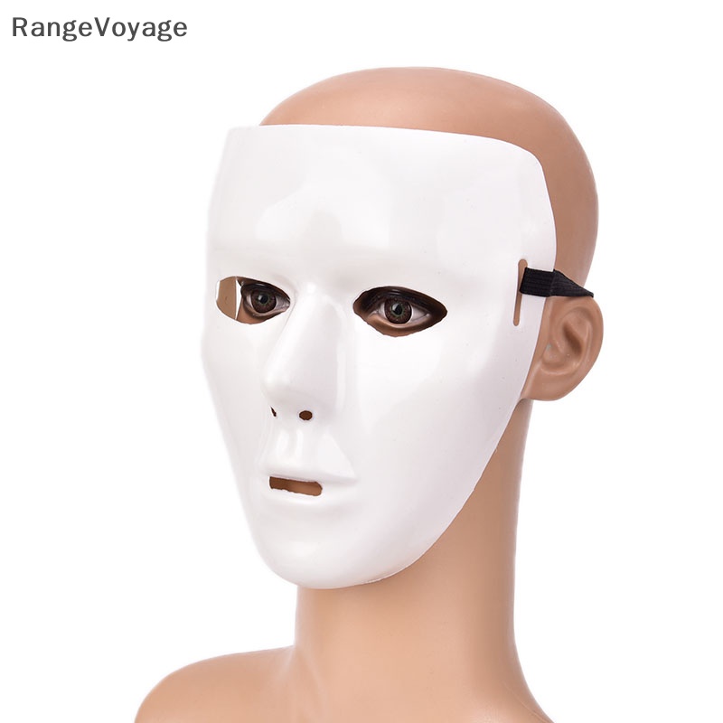 RangeVoyage Unisex Plastic Scary Mask Masquerade Party Ghost Theater ...