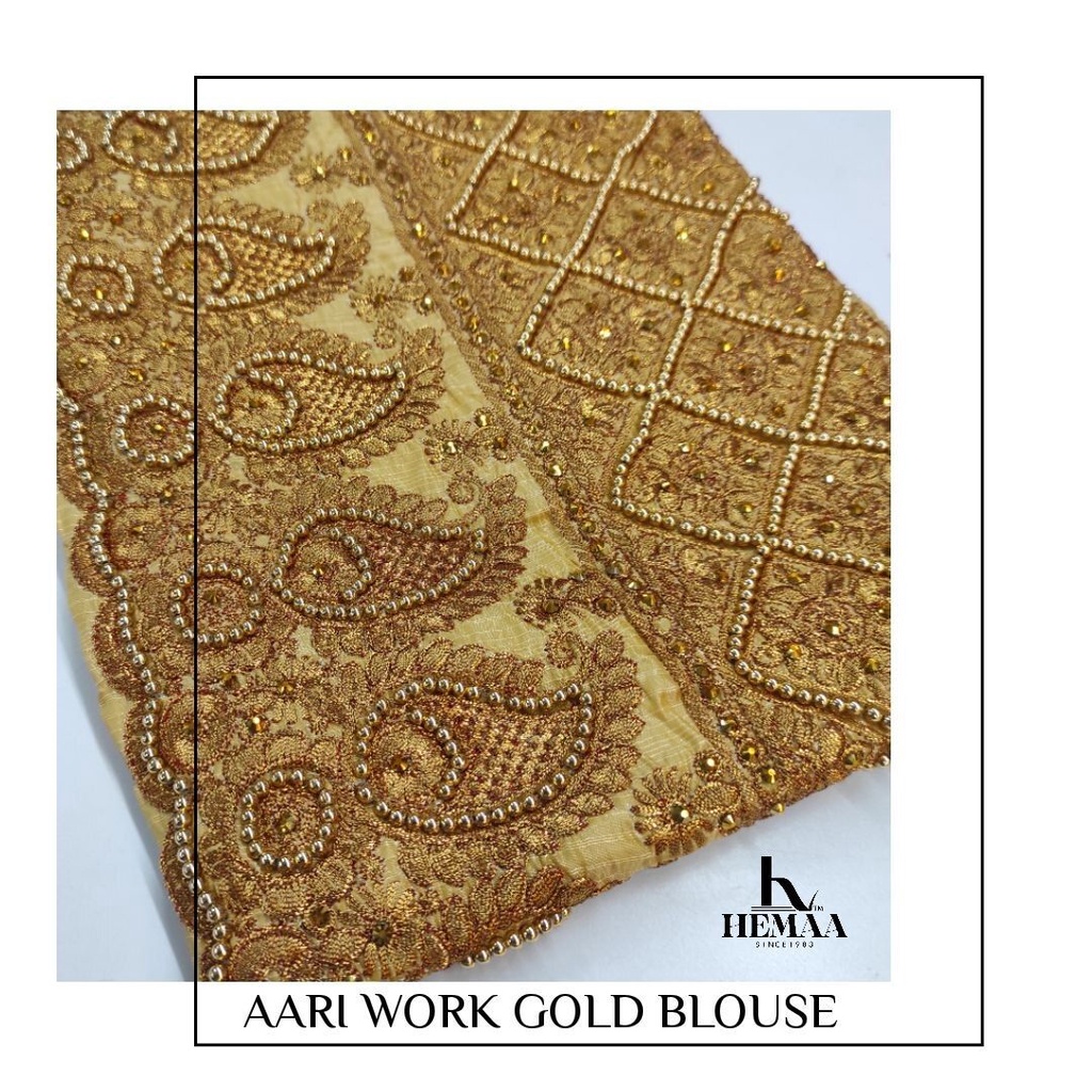 Aari Work Blouse Material main image 1