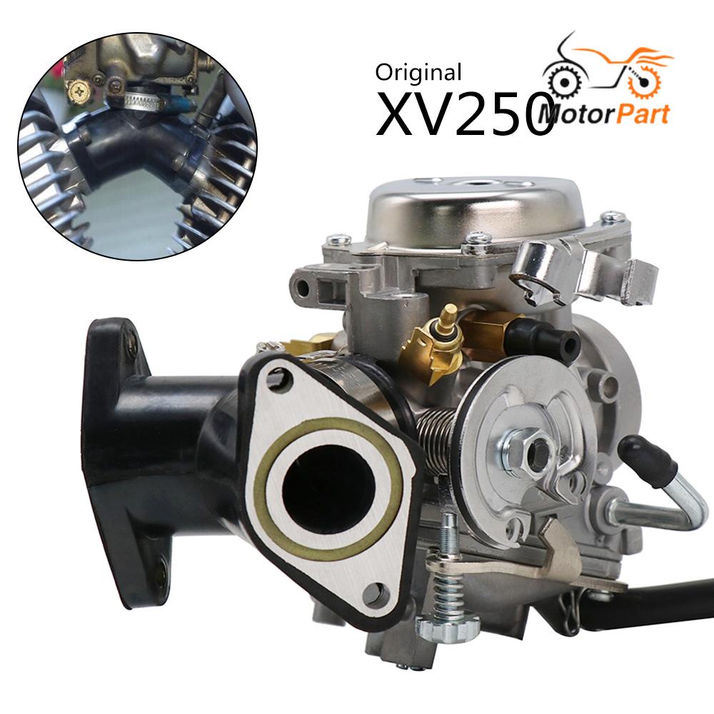MOTOPARTS SHOP ZSDTRP XV250 26mm Carburetor with Adapter For Yamaha VX ...
