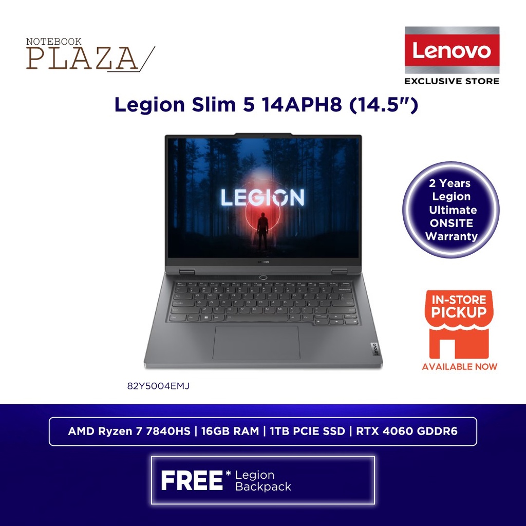 Lenovo Legion Slim 5 14APH8 82Y5004EMJ 14.5" WQXGA+ OLED 120Hz Gaming