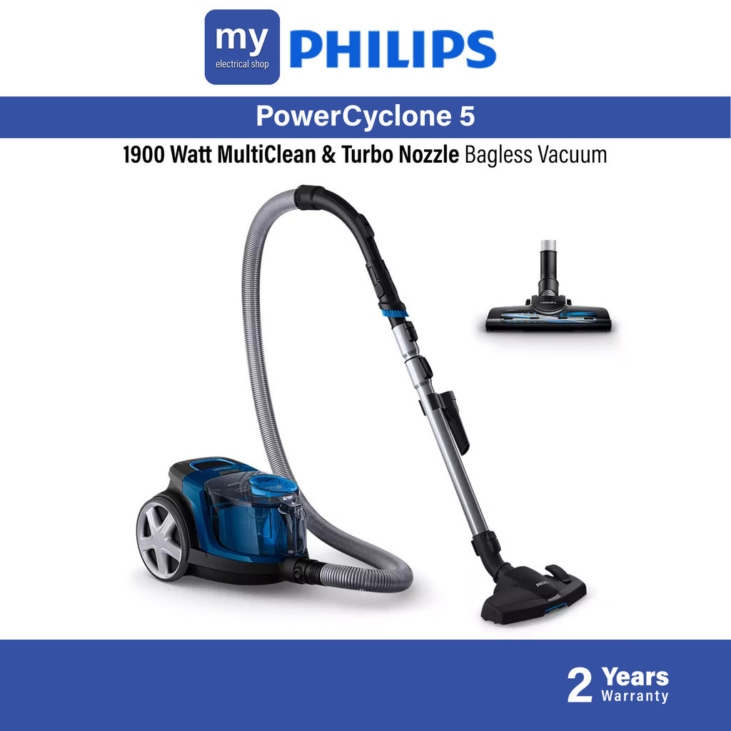 Philips PowerPro Compact Bagless Vacuum Cleaner 1900W FC9352/62 FC9352 Shopee Malaysia