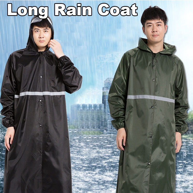 Long Raincoat Men Waterproof, Women Rain Coat Waterproof