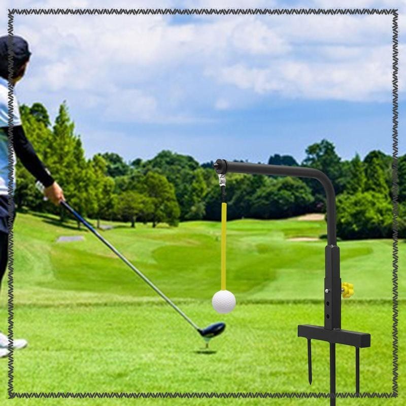 [MCA] Golf Swing Trainer, Swing Multifunctional Tool, Height Adjustment