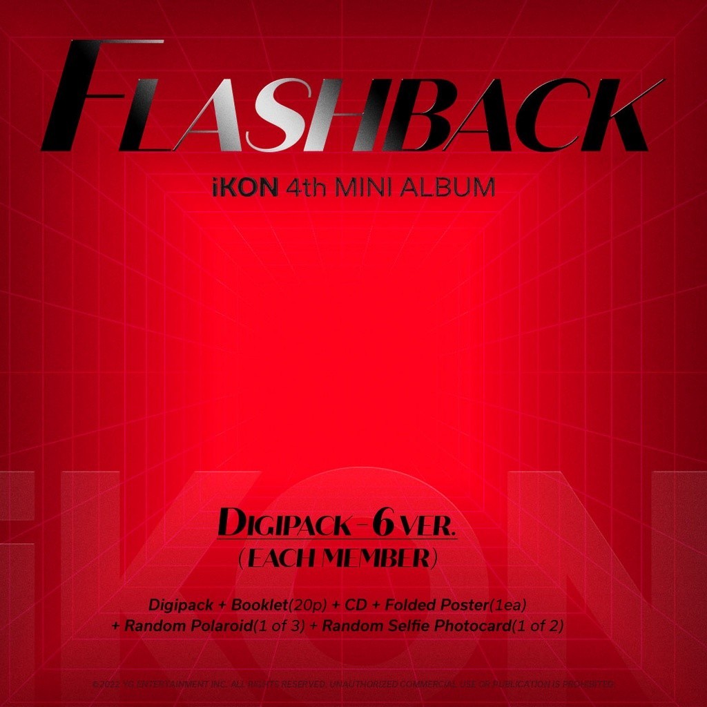 (DIGIPACK Ver.) iKON - FLASHBACK (4th Mini Album) | Shopee Malaysia