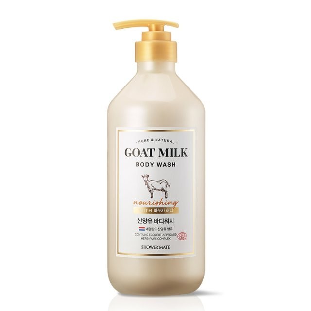 Shower Mate Goat Milk Body Wash Manuka Honey 800ml x 2pack(Body Wash