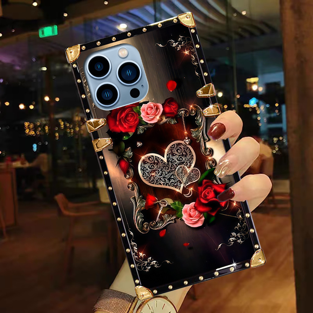 Rose Love Phone Protective Cases Casing HUAWEI Y9S Y7A Y6P Y9A Y61 Y71 ...