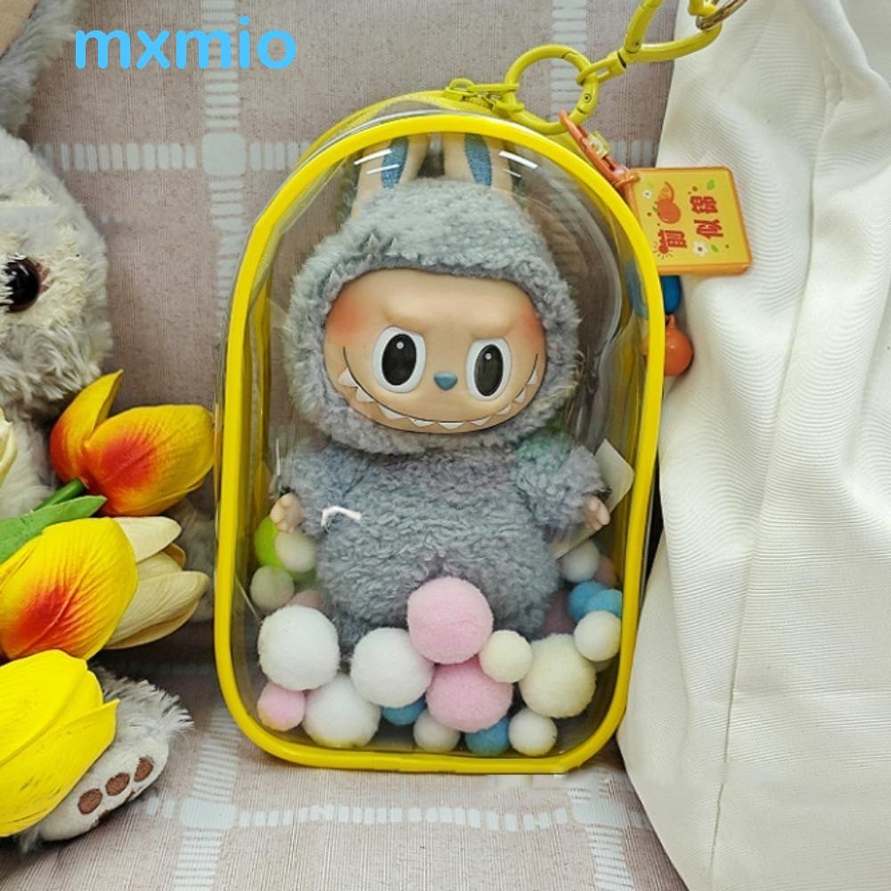 MXMIO Labubu Display Bag, Dust-proof Long Rope Labubu Doll Storage Bag ...