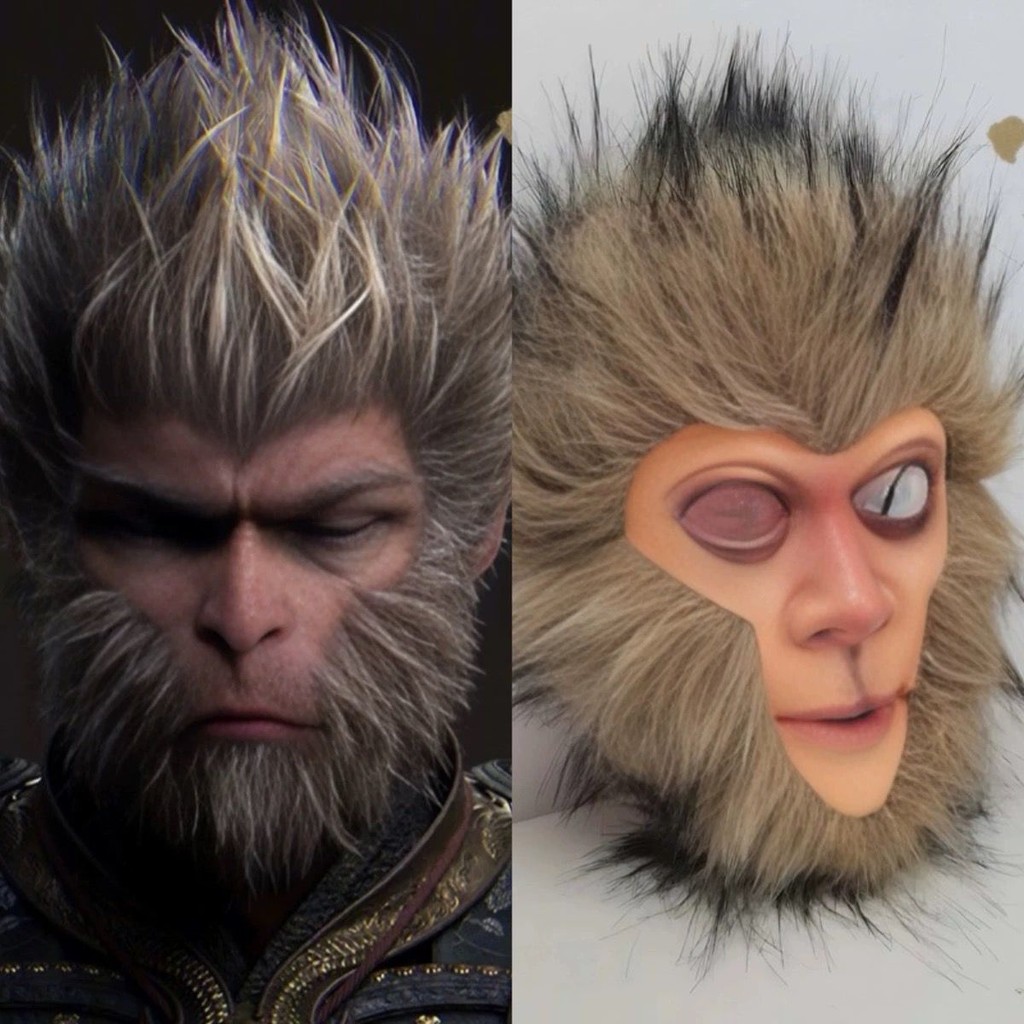 Black Game Monkey King Props Merchandise Mask Myth Universal cos2.16 ...