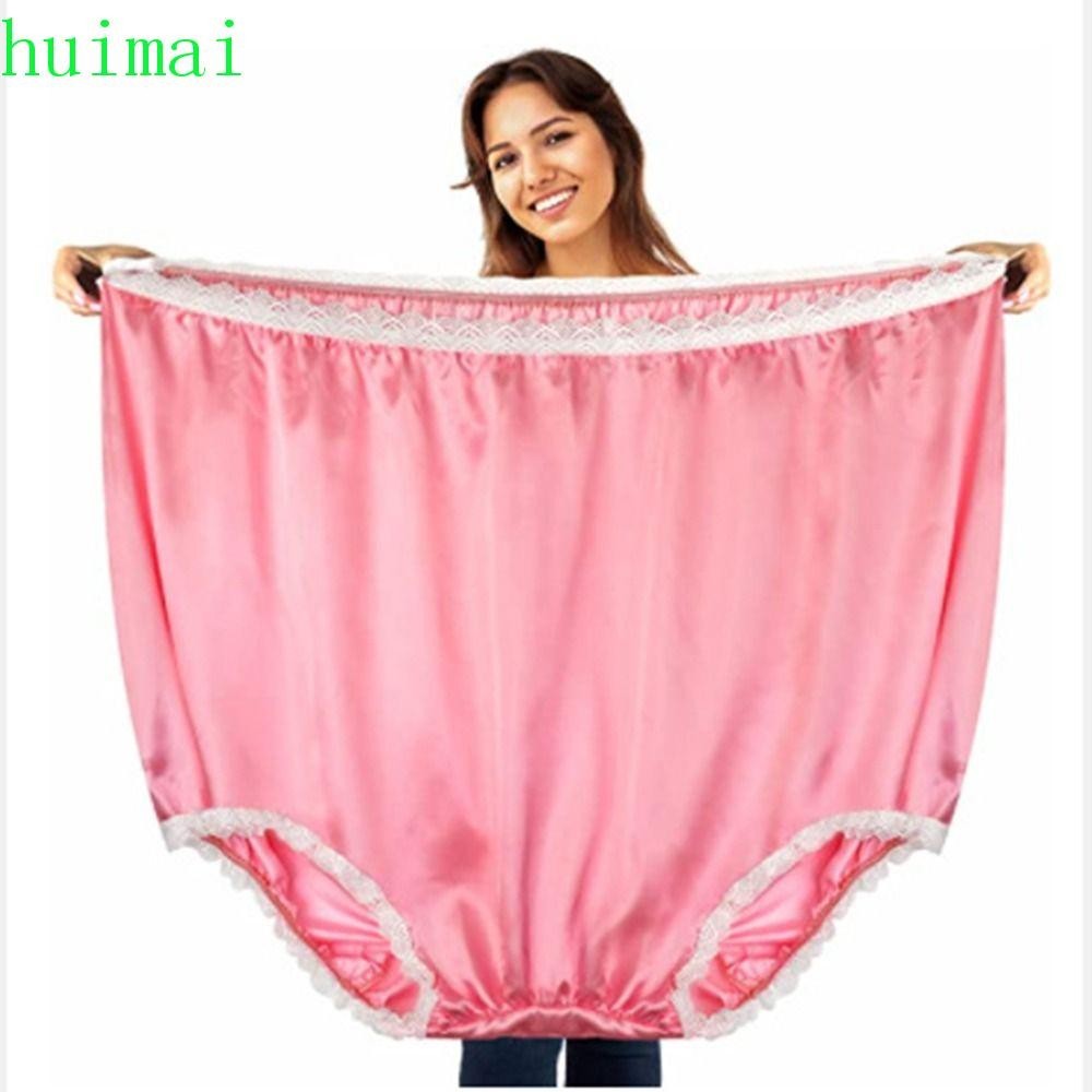 HUIMAI Gag Gifts, Plus Size Funny Granny Panties, Joke Spoof Colorful ...