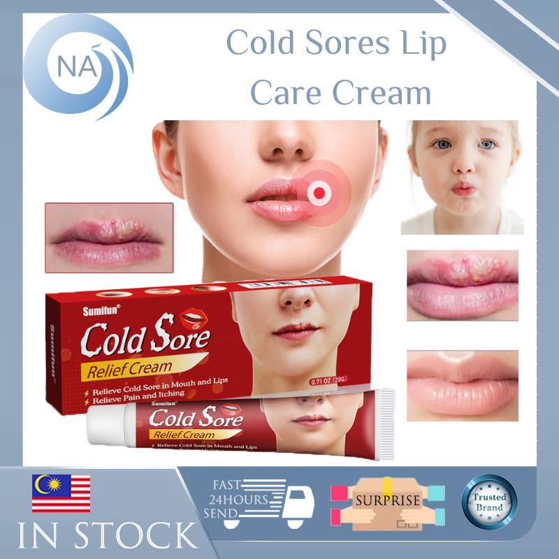 20g Cold Sores Lip Care Cream Repair Cheilitis Lips Herpes Ulceration Antibacterial Ointment 8462