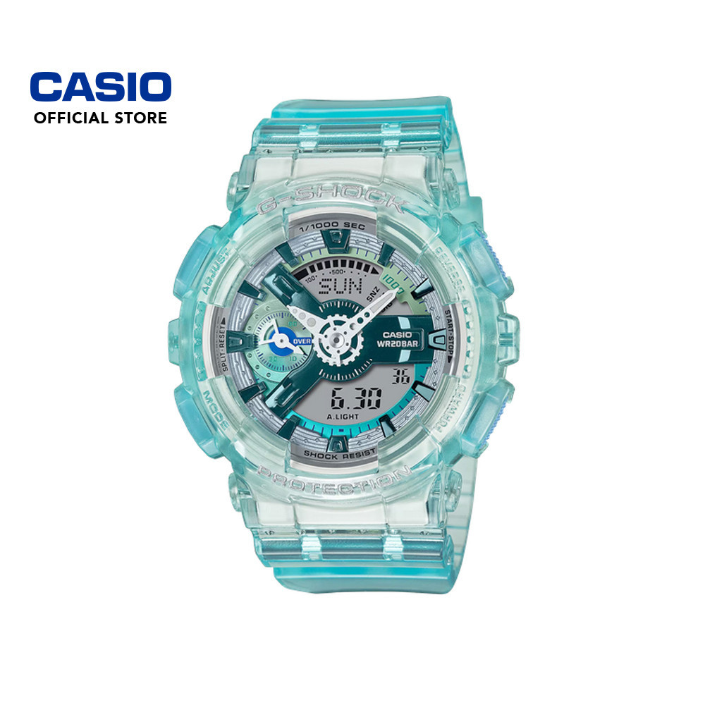 Casio G-Shock Women Virtual World Series GMA-S110VW-2A Turquoise Blue ...