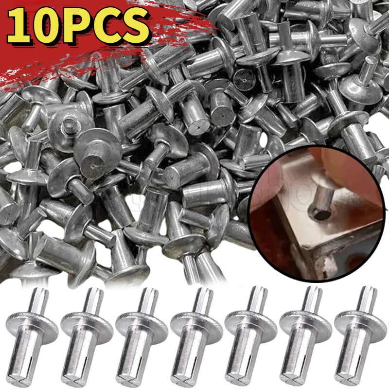 10 pcs Hammer Drive Rivet - Aluminum Alloy Expansion Rivets - Fixing ...