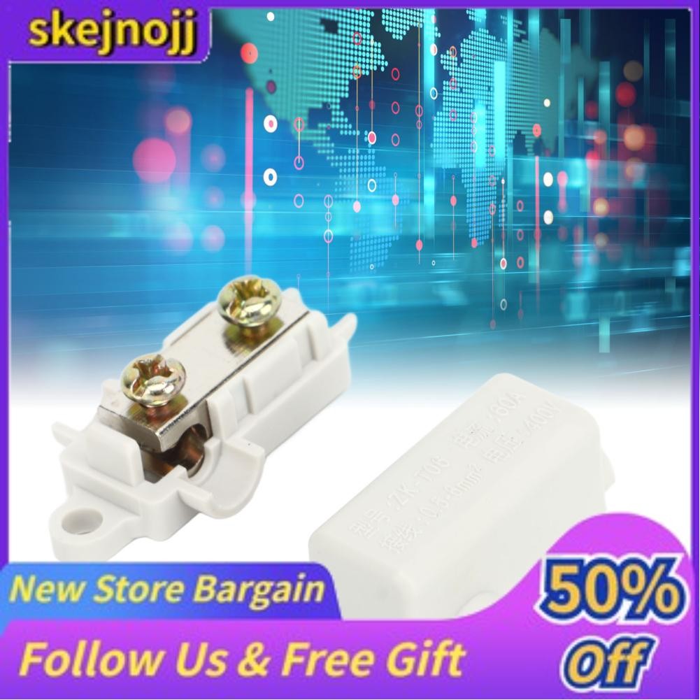 Skejnojj TType Inline Junction Connector Box 5 Pcs 400V Quick Terminal ...