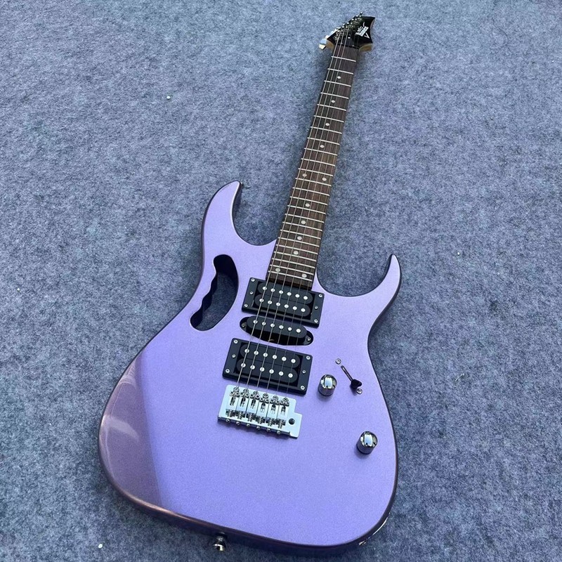 RARE Ibanez Jem7V Electric Guitar Metallic Purple Body JEM 7V ...