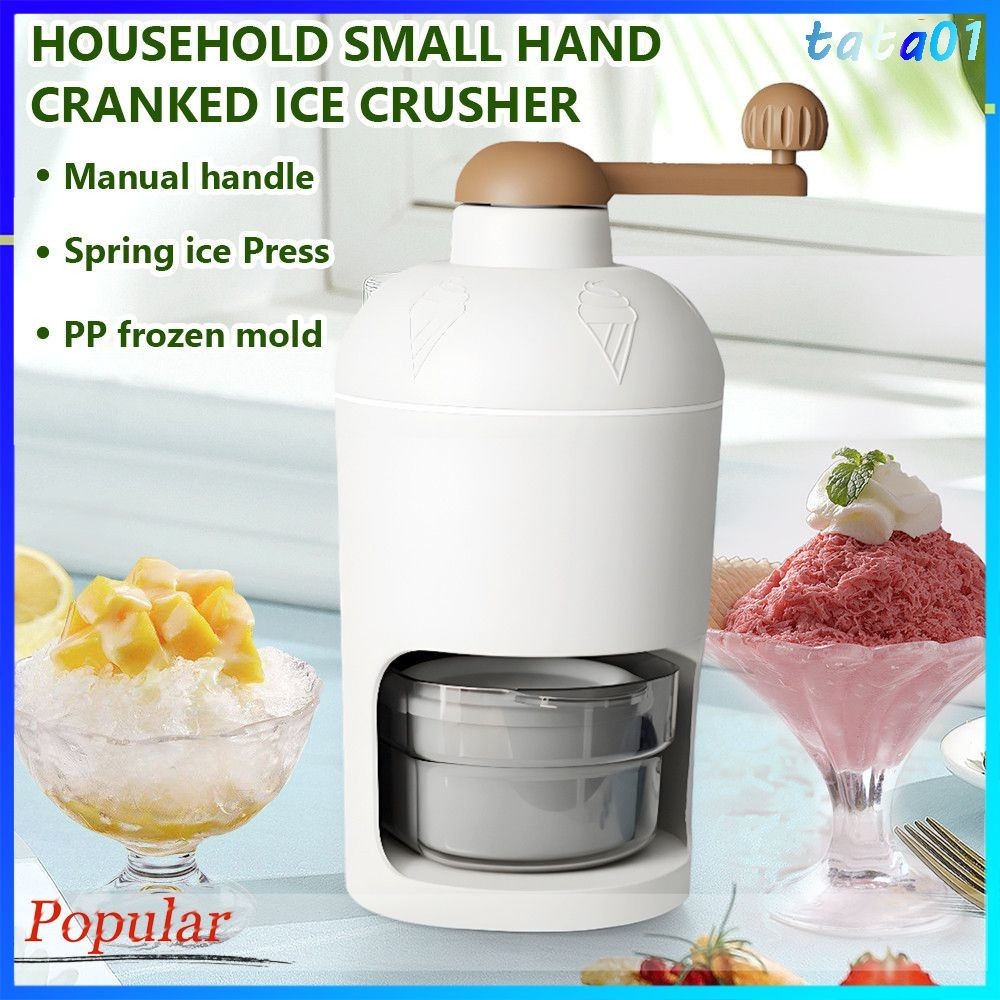 Shaved Ice Machine Handcranked Ice Machine Continuous Ice Machine