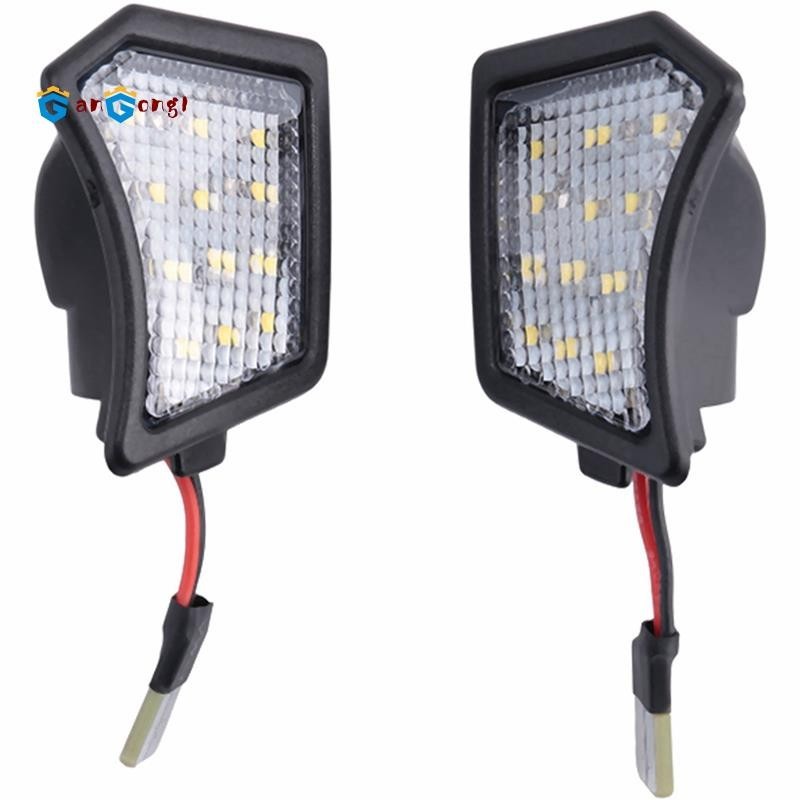 2Pcs LED Under Side Mirror Lights Welcome Puddle Lamps For Volvo C30