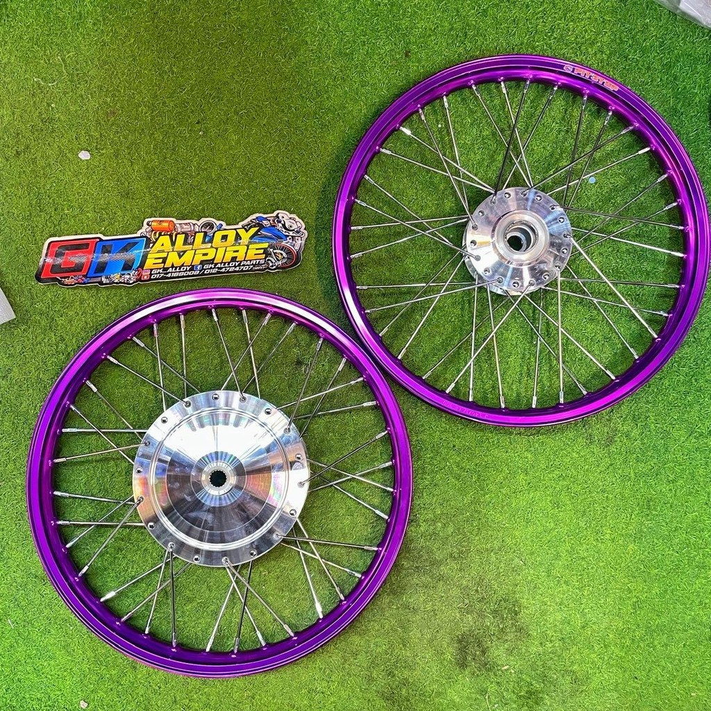SET RIM ALLOY EGO , NOUVO S, AVANTAZ, SOLARIZ, EGO LC SIZE RIM 17 x 1. ...