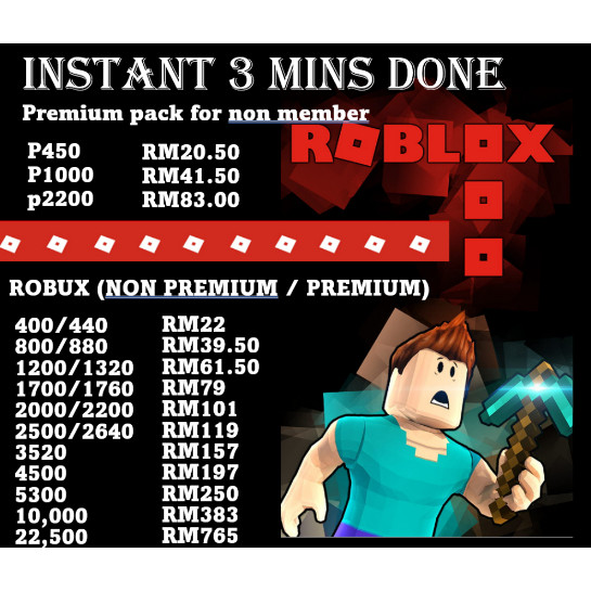 Roblox Gift Card Nw Instant Robux Robox pc game 100-700 | Shopee Malaysia