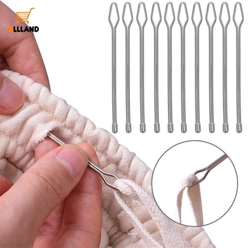 Metal Easy Pull Drawstring Threader for Elastics Sewing Accessories DIY ...
