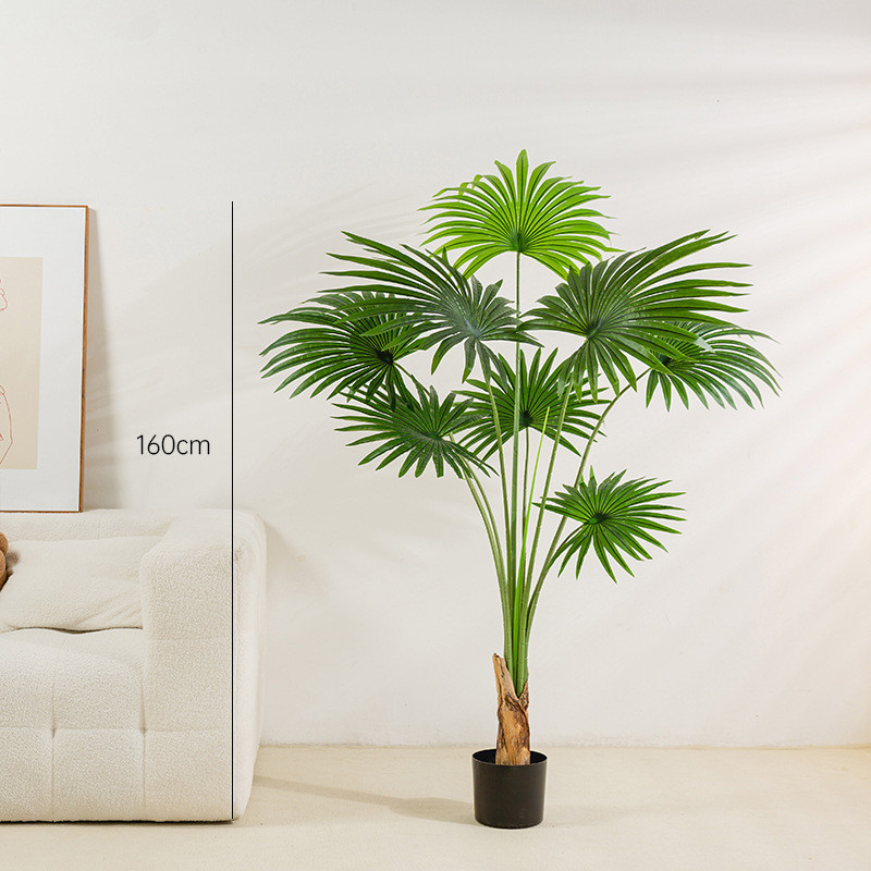 Romantika Artificial Tree Fan Palm Tree 140CM/160CM Artificial Potted
