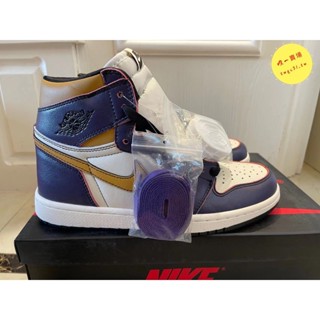 Air jordan 1 hot sale la lakers