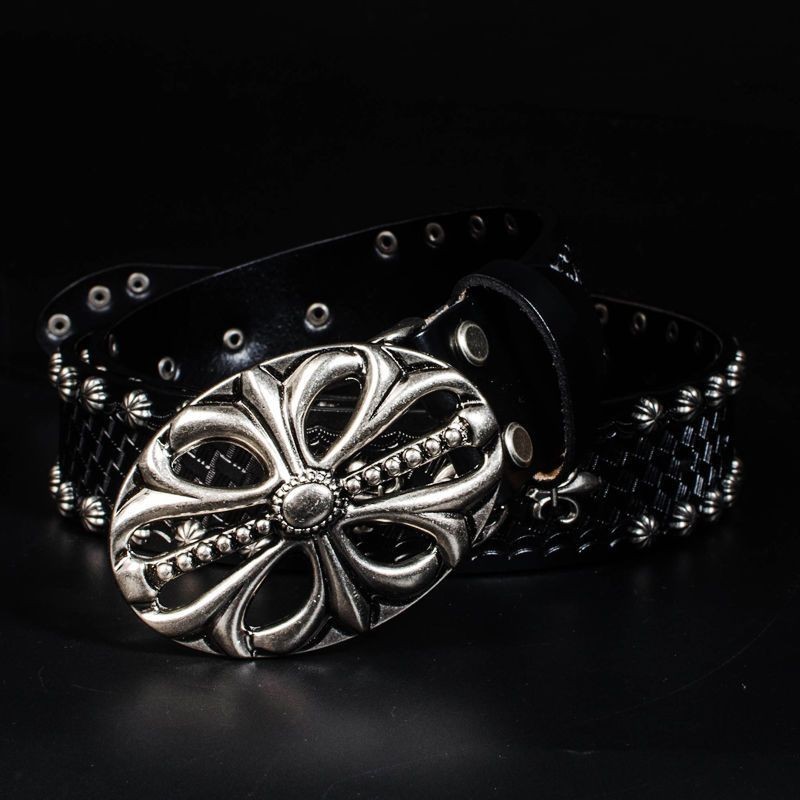 Chrome Hearts Thickened Belt, Foreign Trade Handmade Buckle, Customized ...