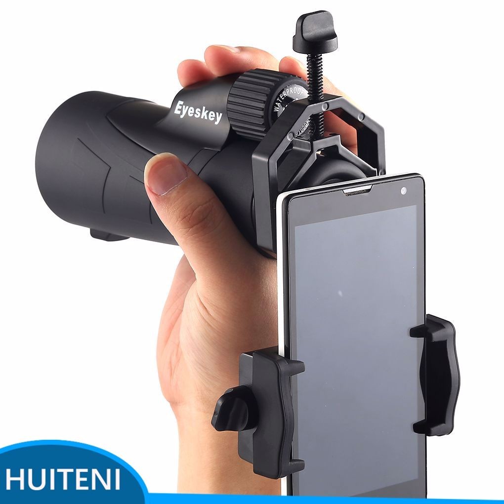 Binocular Mobile Phone Stand Holder Microscope Adapter Spotting Scope