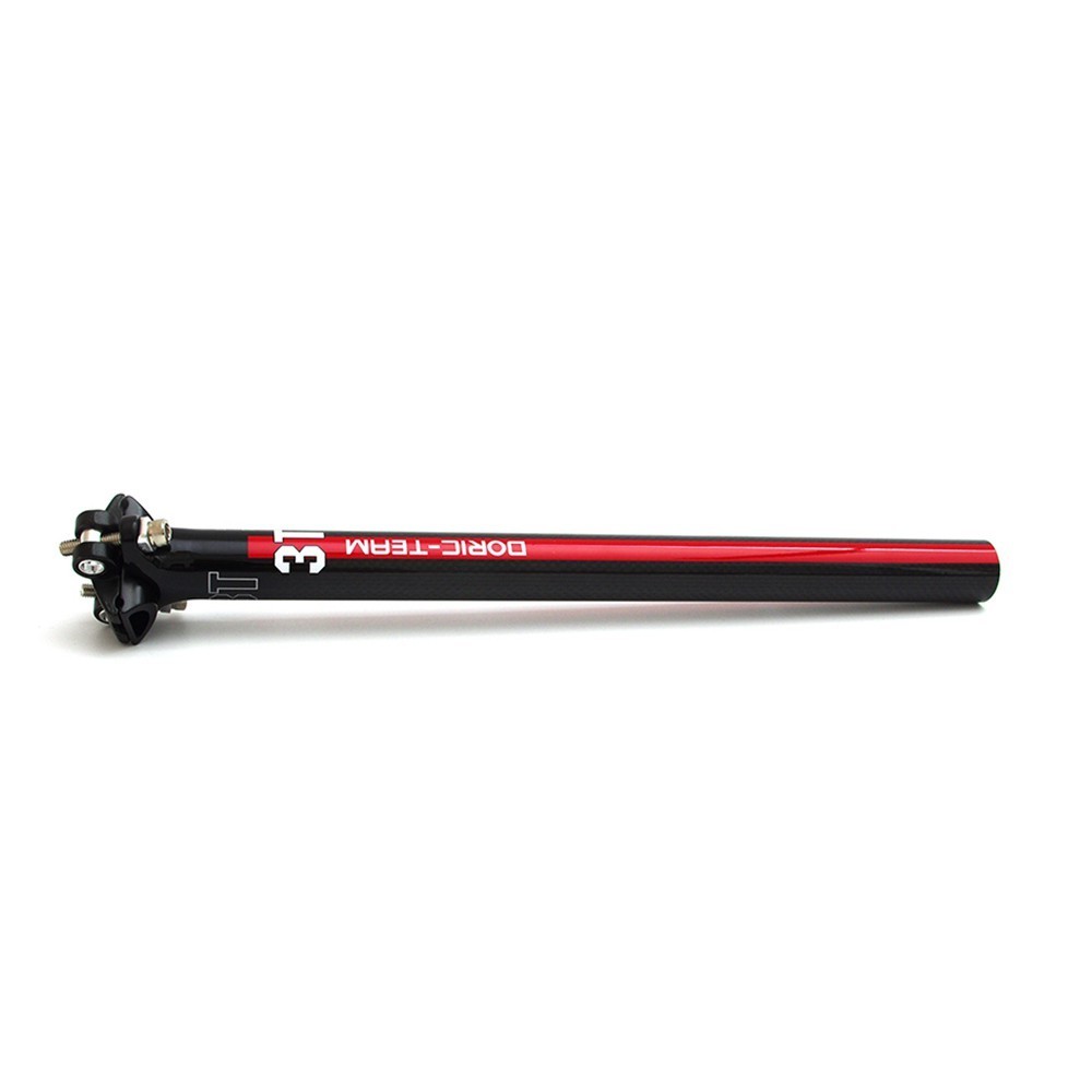 2024 Carbon Seatpost 27.2/30.8/31.6mm matte/Gloss 3k Carbon Fiber MTB/Road Bicycles Carbon Fiber seat post Light seat tube - 18