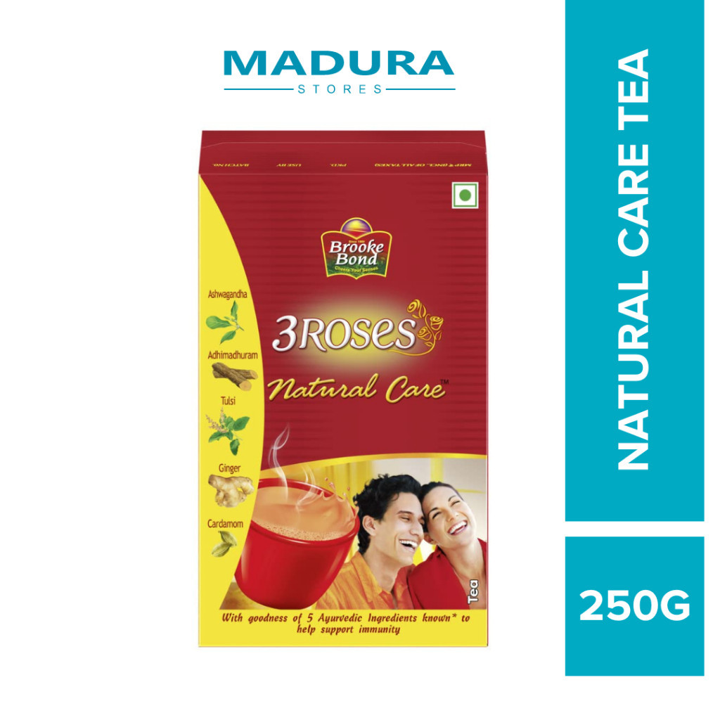 Brooke Bond 3 Roses Natural Care 250g (Teh herba) | Shopee Malaysia