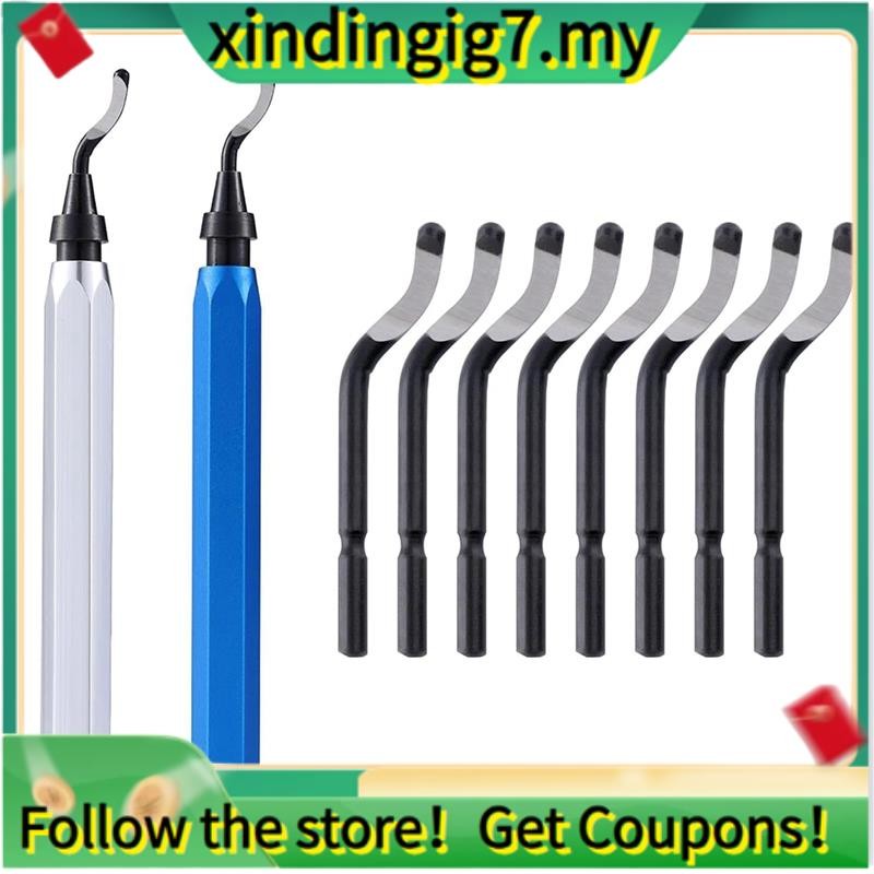 Deburring Tool Set With 15 High Speed Steel Swivel Blades Burr Removal Reamer Tool For Metal Resin Copper Plastic Pvc 3d Print I13634105729 S24163359725