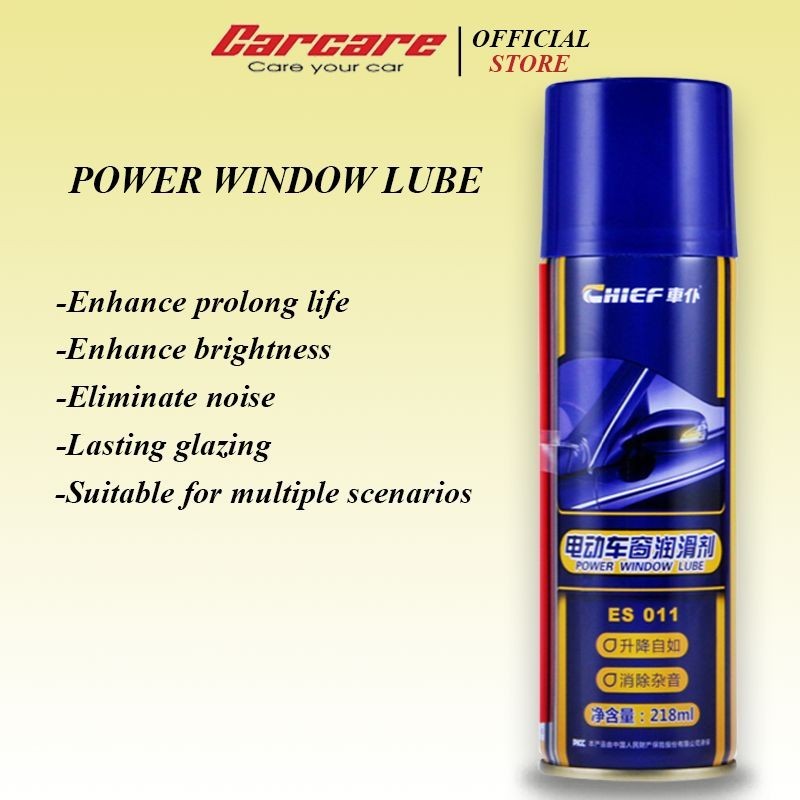 Chief power window lubricant oil power window effortless maintenance