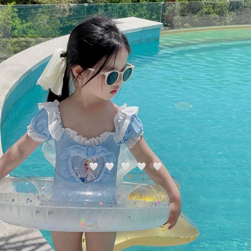 Children Children Clothing Girls Summer New Style Princess Elsa Style ...