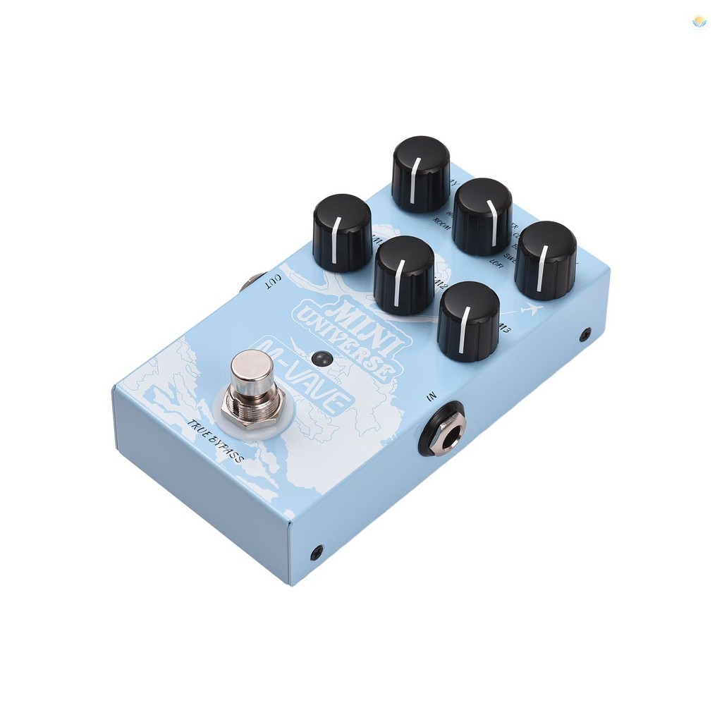 M Vave Guitar Effect Pedal Digital Reverb Pedal Digital Modeling Reverberation Effector With 9