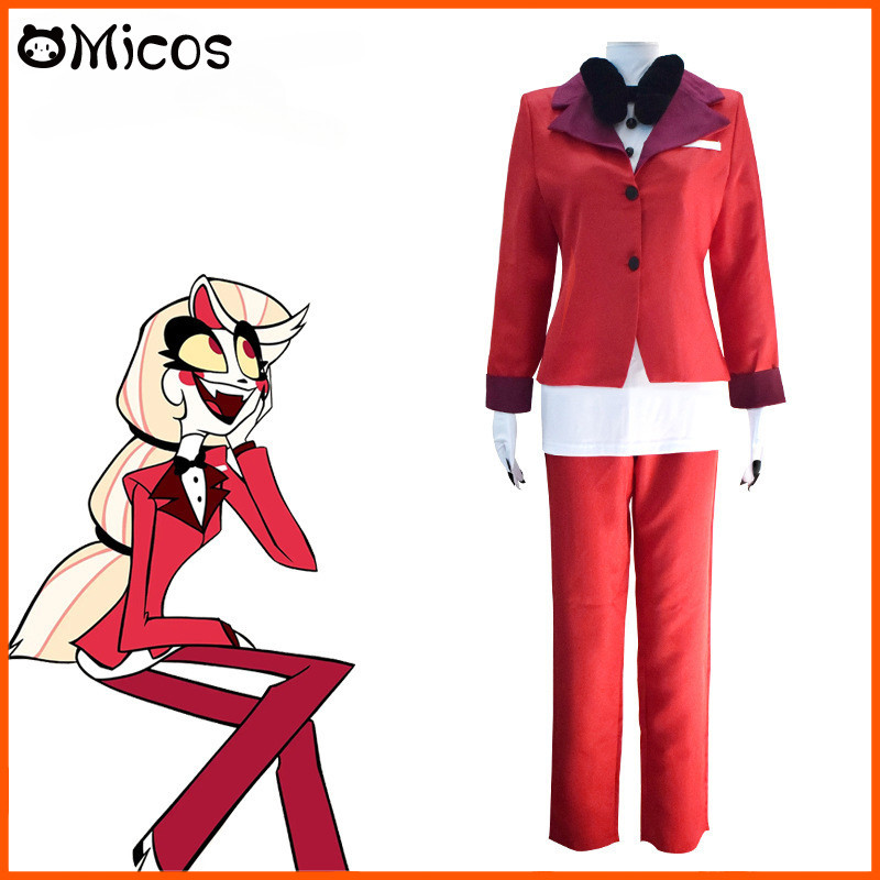 Hazbin Cosplay Hotel CHARLIE Costume Suit Uniform Outfit Halloween ...