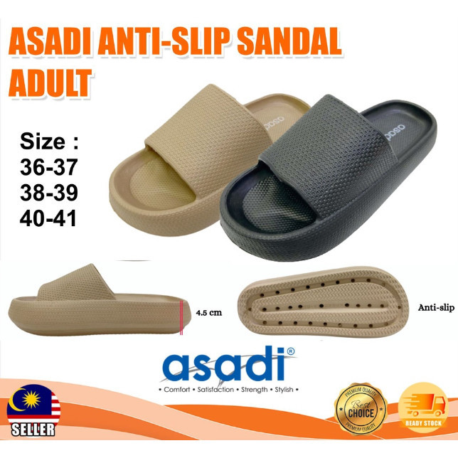 ASADI Unisex Soft Slipper Anti Slip Man Sandal Woman Sandal 50369 Shopee Malaysia