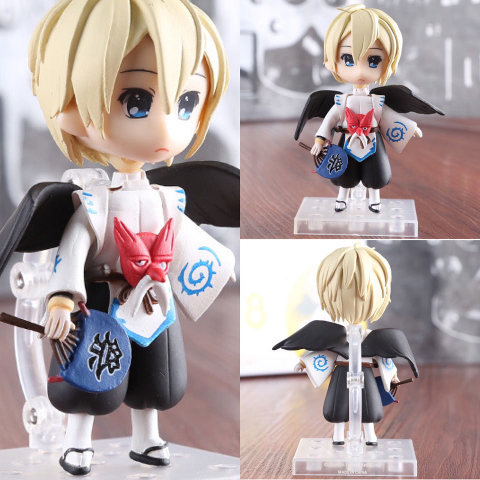 Onmyoji 618 Big Tengu Q Version Clay Change Face Movable Doll Figure ...