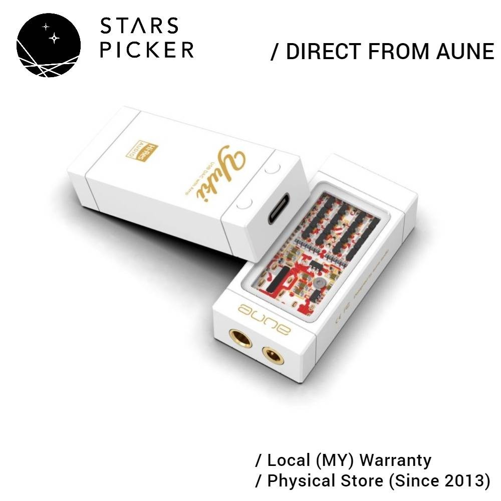 AUNE YUKI Dual DAC Portable DAC Headphone Amplifier Cirrus Logic
